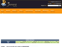 Tablet Screenshot of diomondstocks.com
